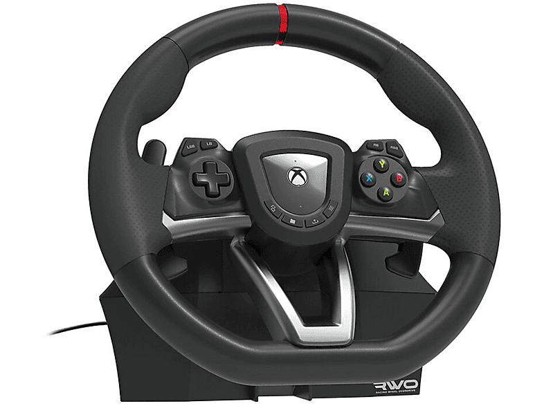 Volante  FR Tec Switch Turbo Cup Wheel, Base con Pedales, Para PC;  Nintendo Switch™, Switch OLED™, Negro y rojo