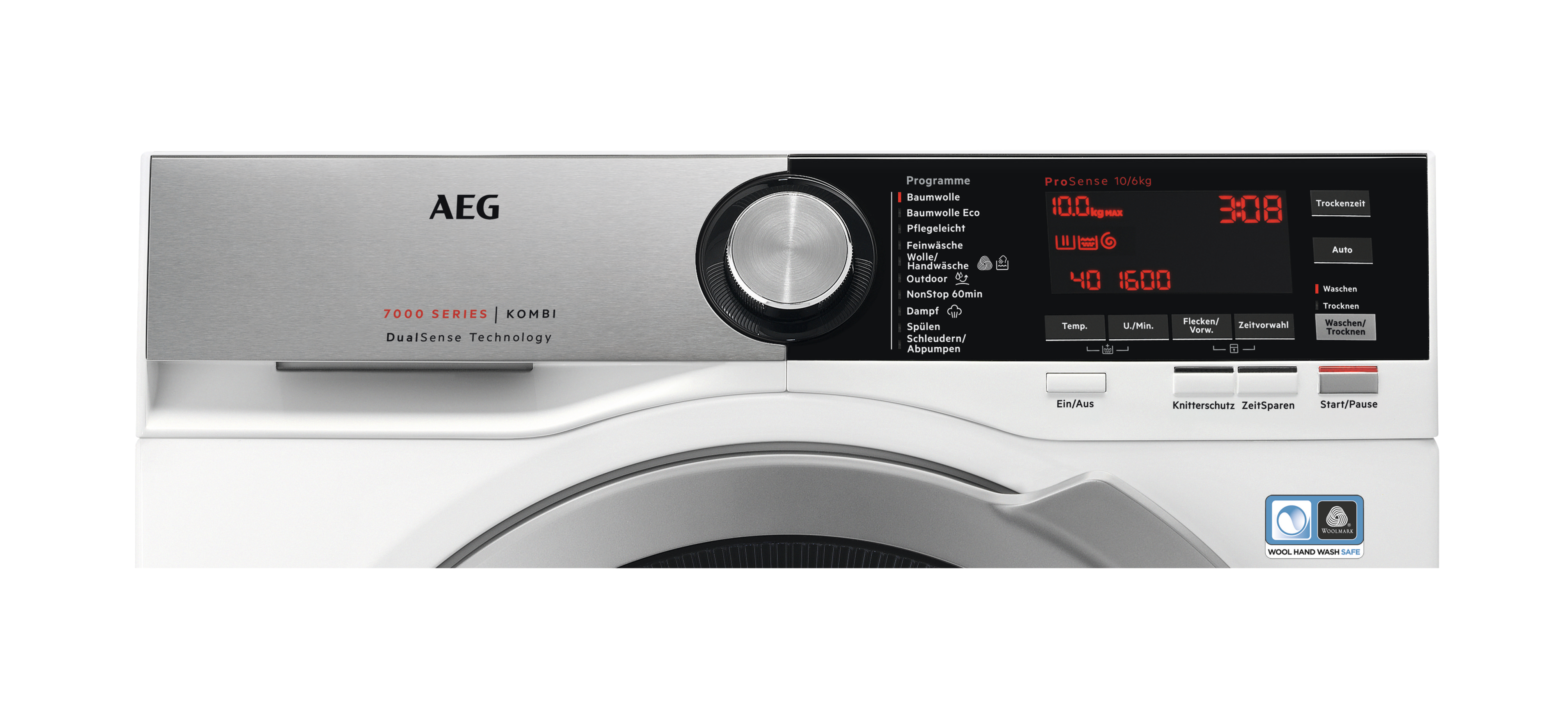 AEG L7WE86605 Waschtrockner (10 kg / 6 kg, 1551 U/Min.)