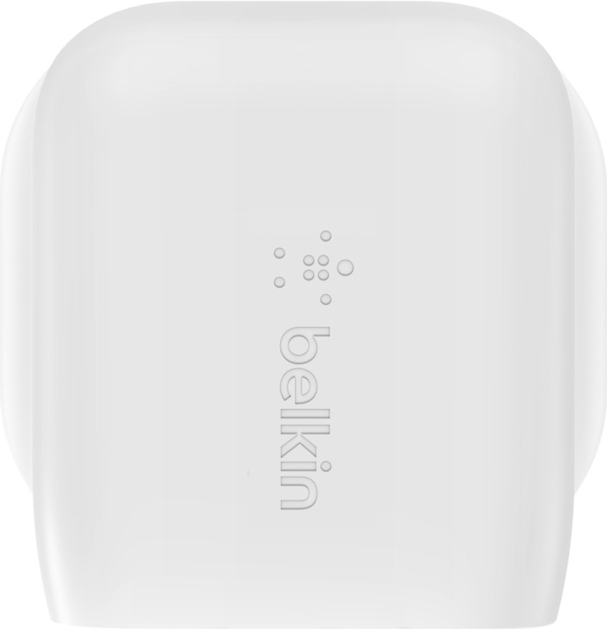 BELKIN Chargeur USB-C + Câble USB-C - Lightning 20 W Blanc (WCA003VF04WH)