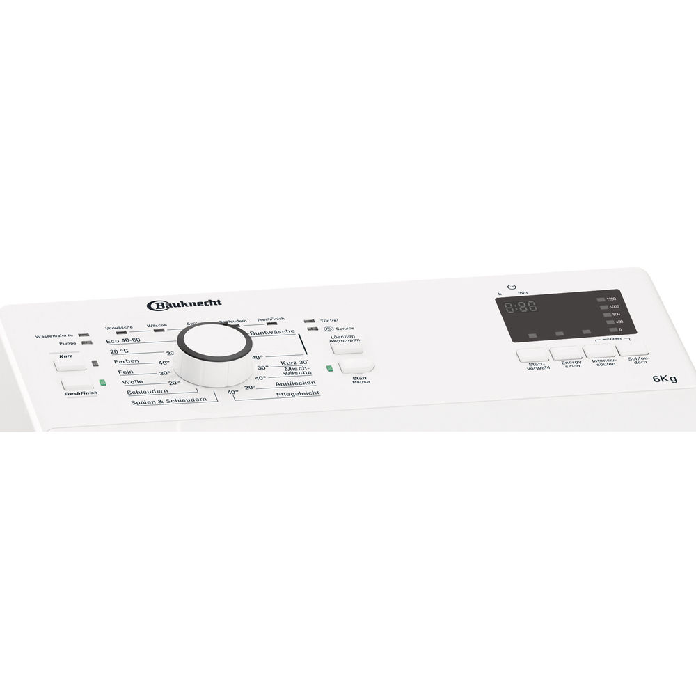 BAUKNECHT WAT DR 2 N Waschmaschine (6 kg, 1151 U/Min., D)