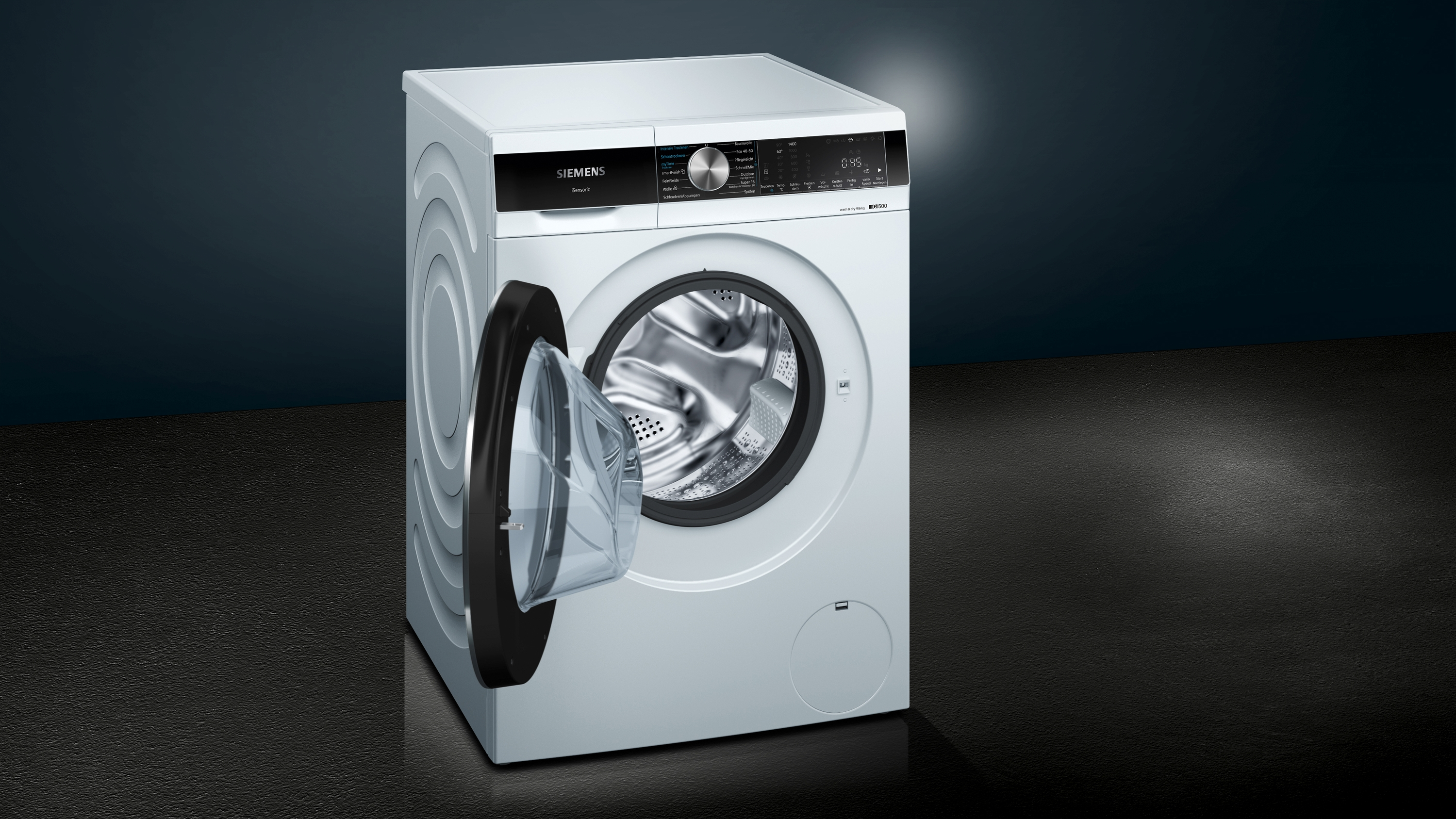 SIEMENS WN44G240 Waschtrockner (9 kg / 6 kg, 1400 U/Min.)