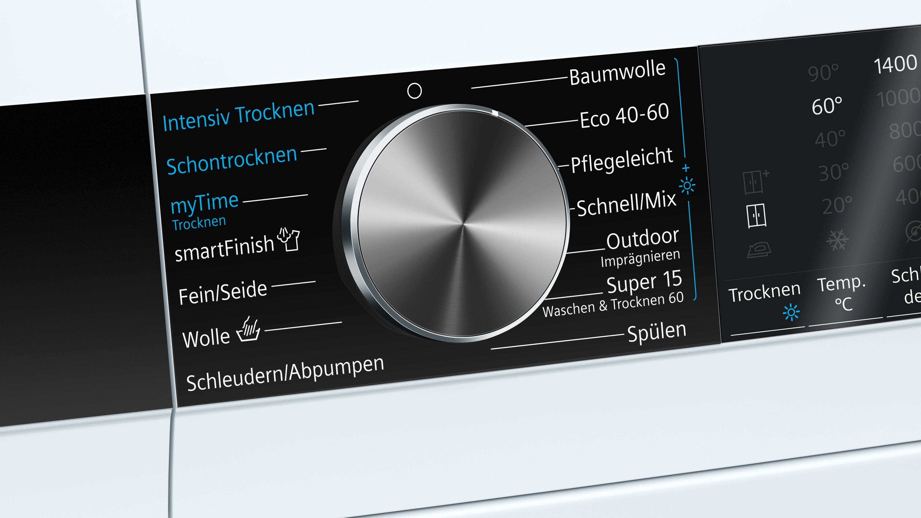 SIEMENS WN44G240 Waschtrockner (9 kg / 6 kg, 1400 U/Min.)