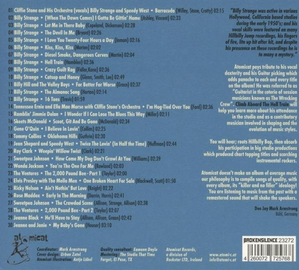 VARIOUS - Billy Strange-Climb Aboard The Hell Train  - (CD)