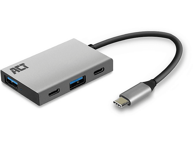 ACT AC7070 2 X USB A 2 X USB C HUB | MediaMarkt