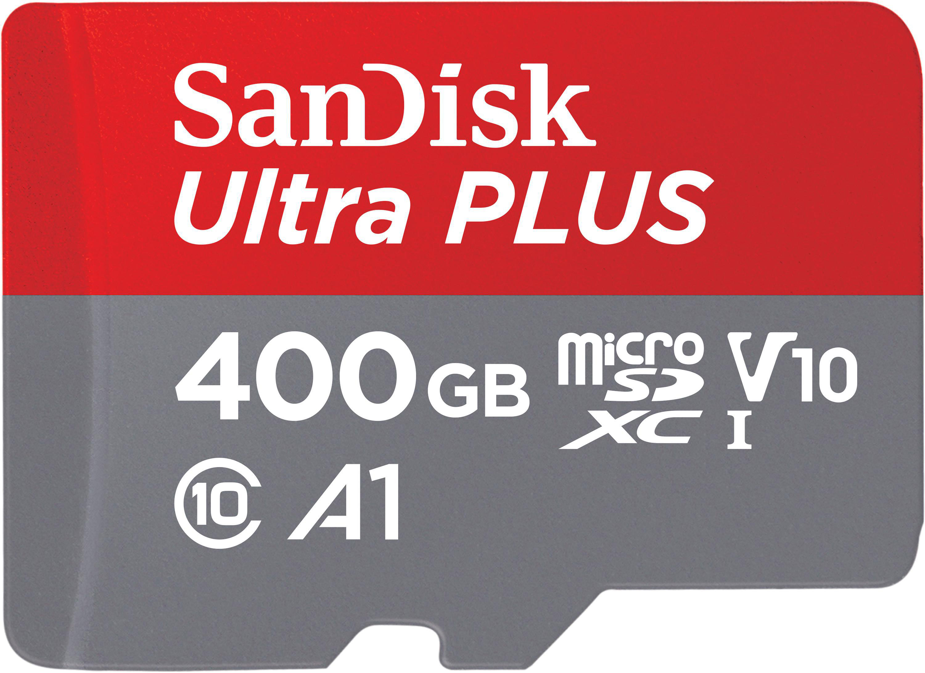 SANDISK Ultra PLUS, Micro-SDXC Speicherkarte, 400 GB, 130 MB/s