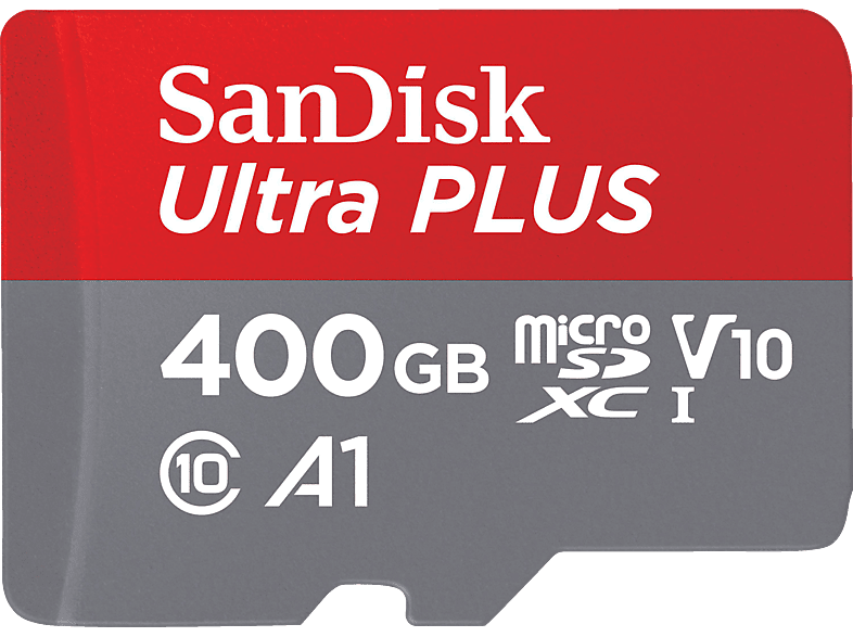 Sandisk Ultra Plus Micro-SDXC memory card, 400 GB