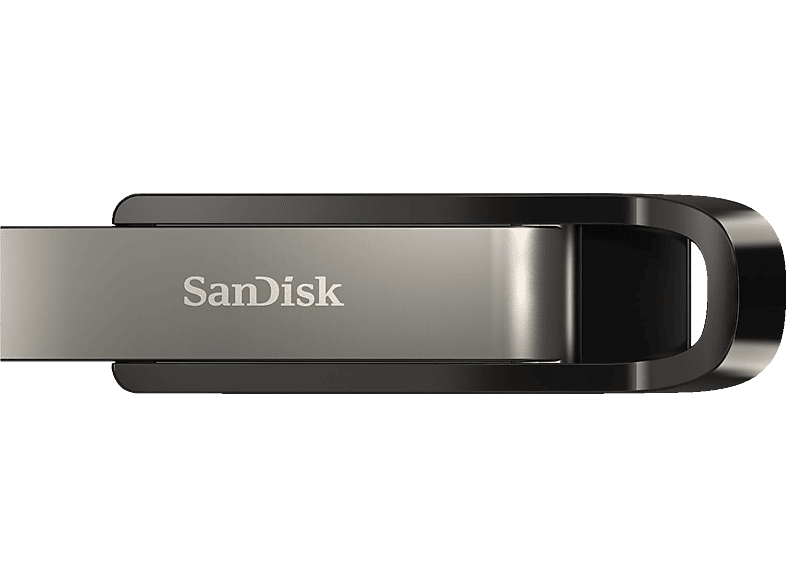 SANDISK Ultra Extreme Go USB-Stick, 64 GB, 400 MB/s, Schwarz/Grau