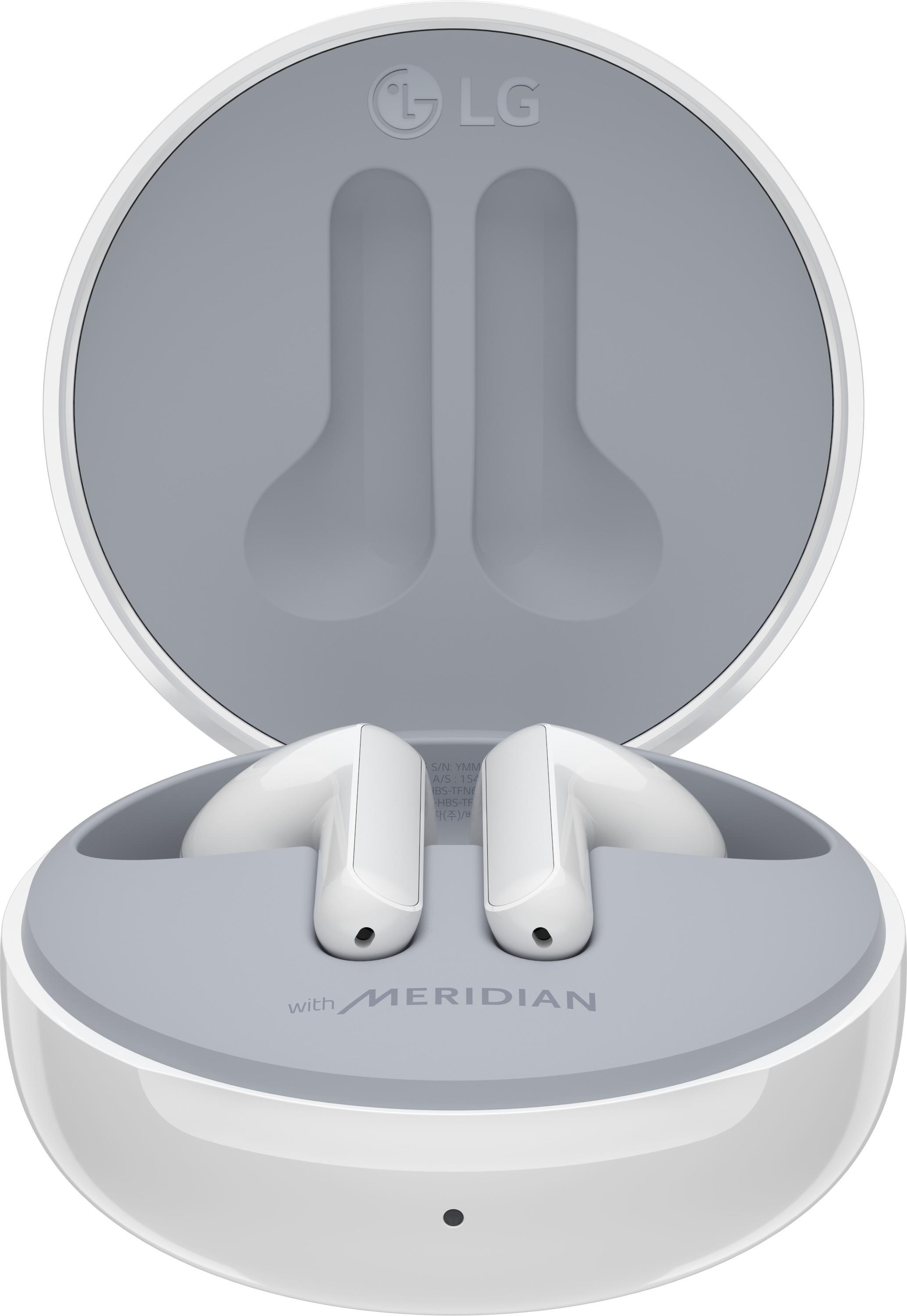 LG Kopfhörer HBS-FN6.APL2B, Bluetooth In-ear Weiß/Ice Mint