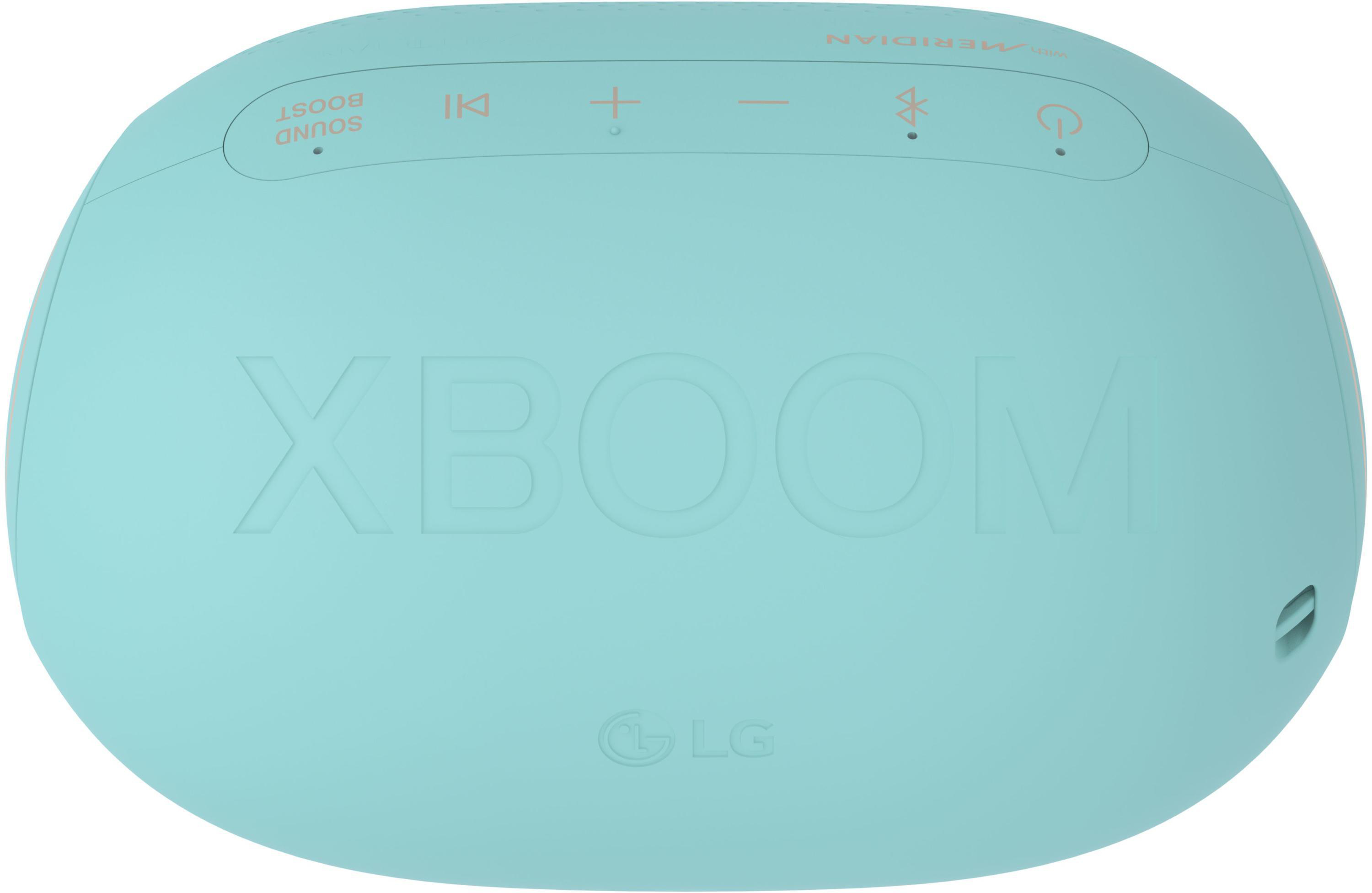 LG HBS-FN6.APL2B, In-ear Kopfhörer Bluetooth Weiß/Ice Mint