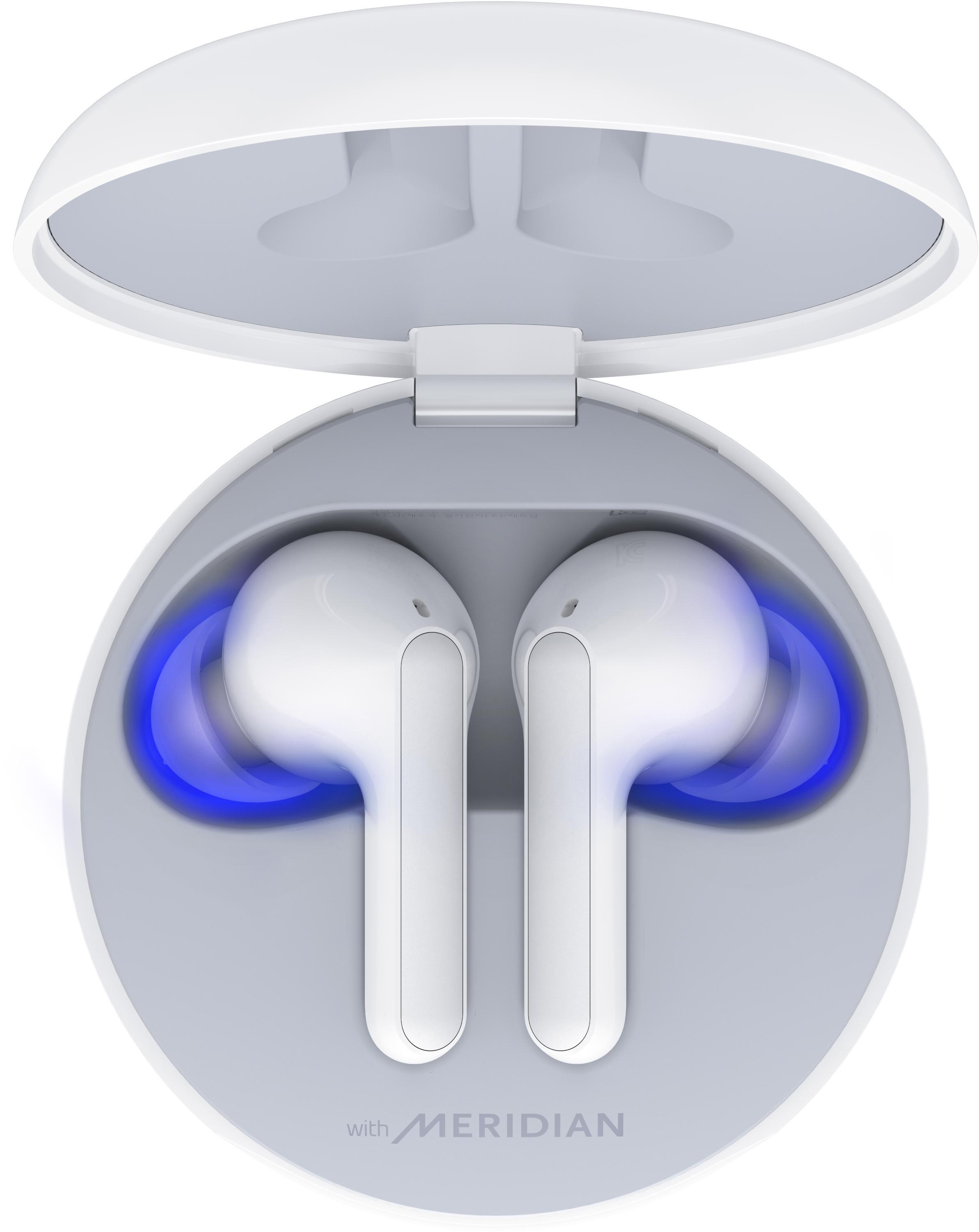 LG HBS-FN6.APL2S, In-ear Kopfhörer Bluetooth Weiß/Sour Lemon