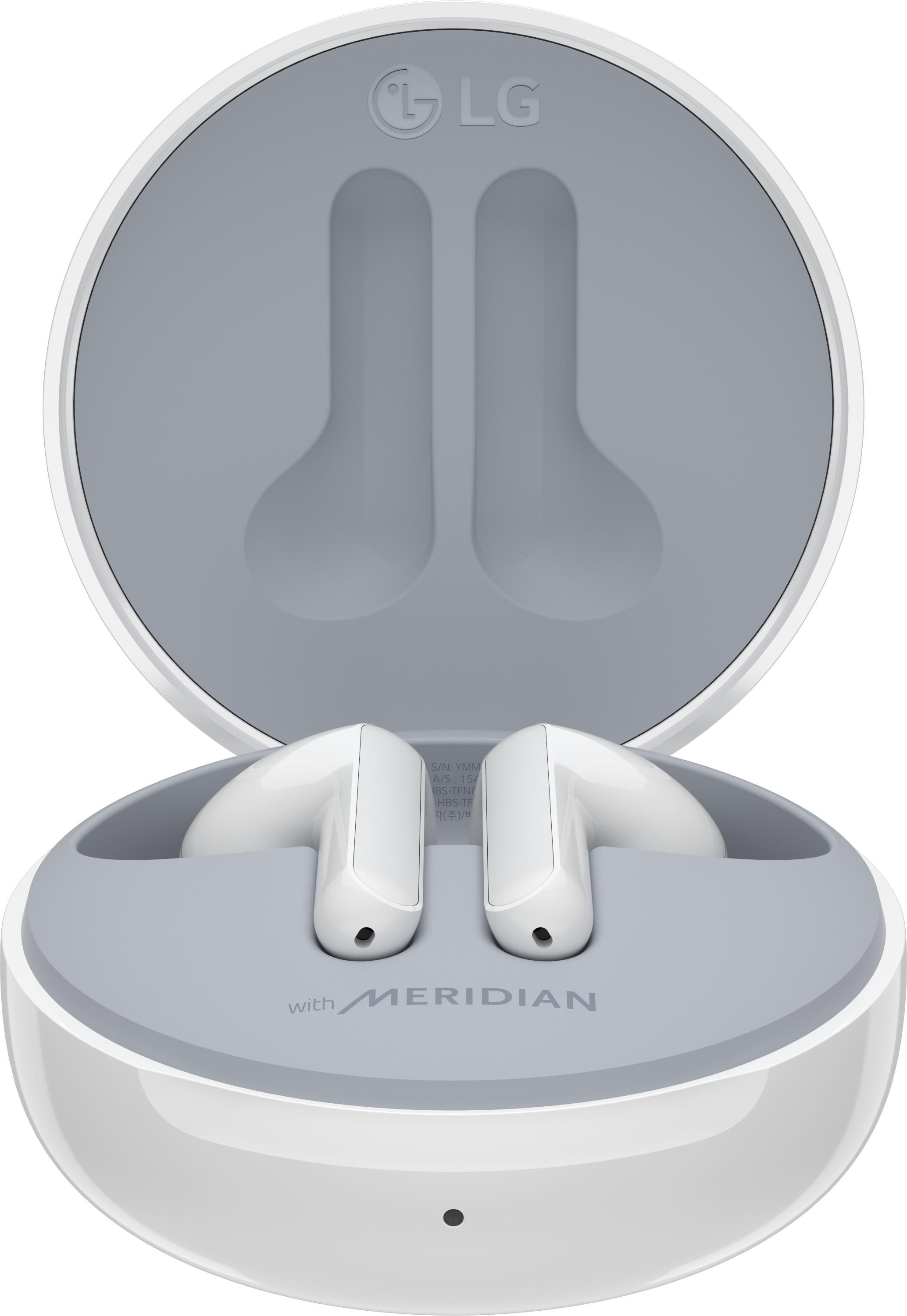 LG HBS-FN6.APL2S, In-ear Kopfhörer Bluetooth Weiß/Sour Lemon