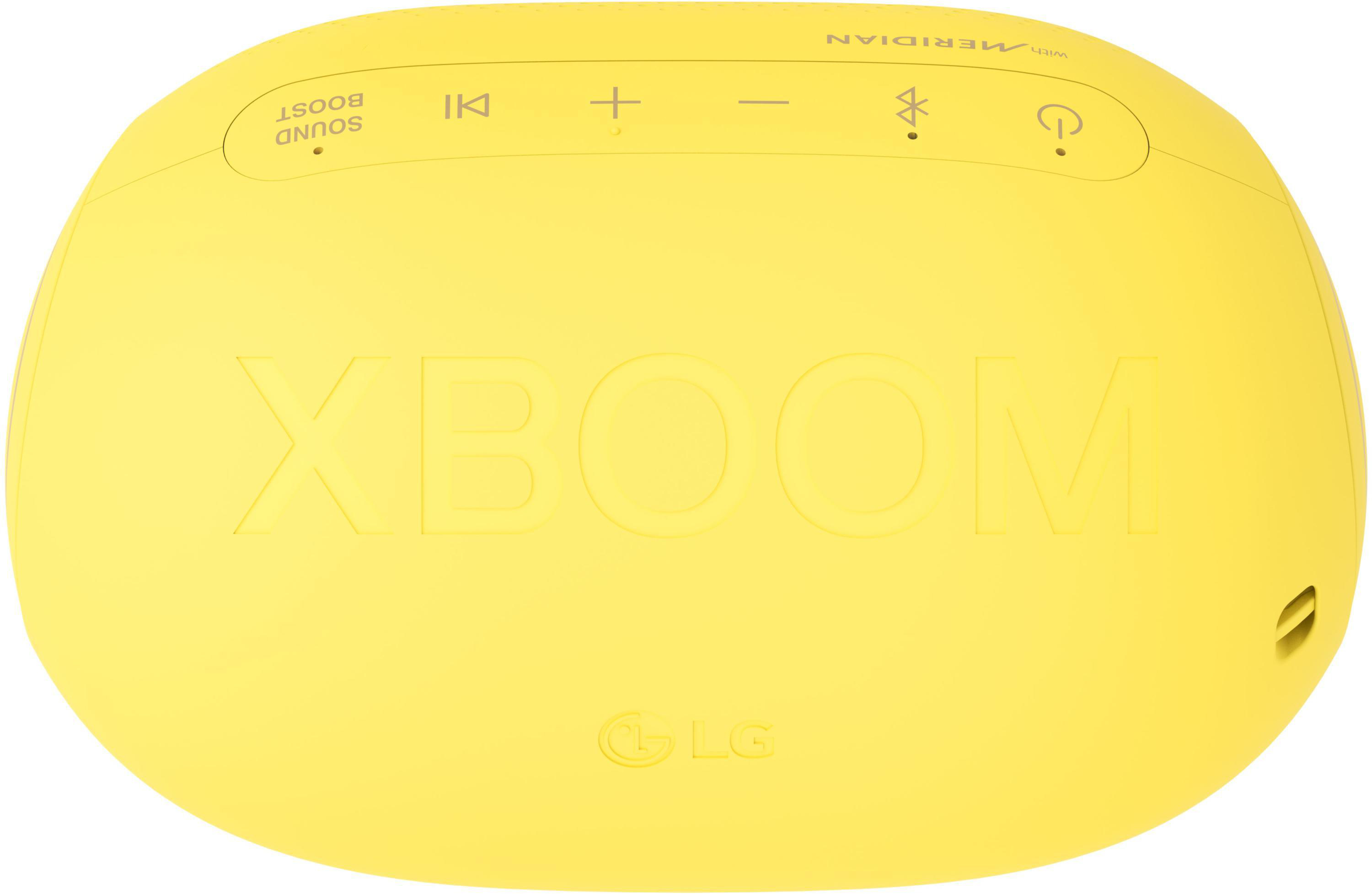 LG HBS-FN6.APL2S, In-ear Kopfhörer Bluetooth Weiß/Sour Lemon