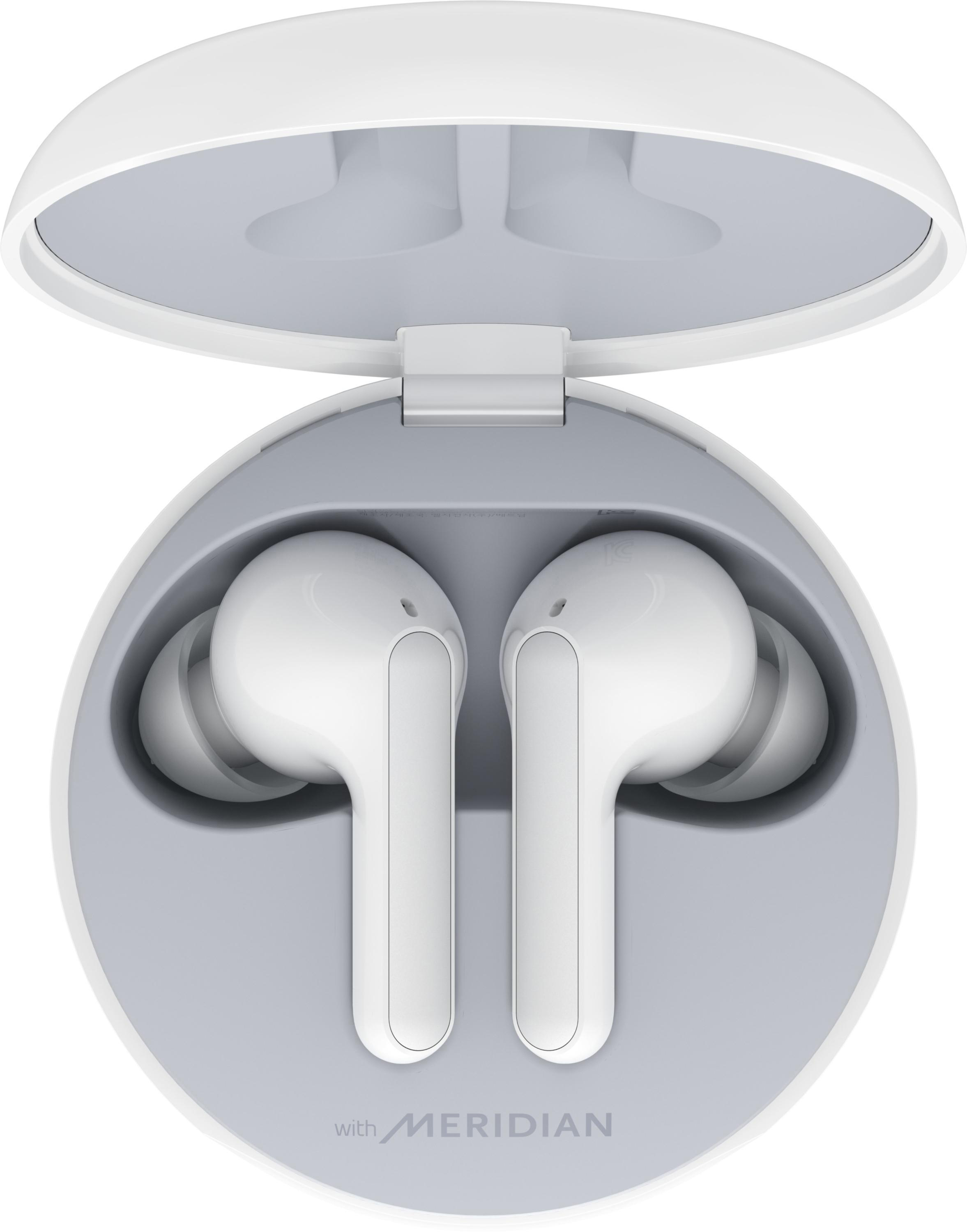 LG HBS-FN4.APL2S, In-ear Weiß/Sour Kopfhörer Bluetooth Lemon