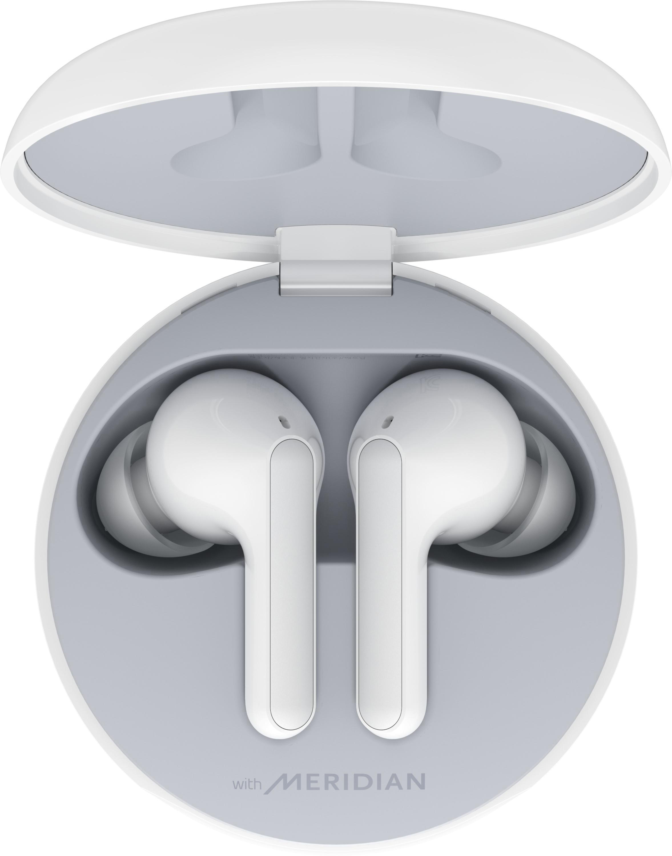 LG HBS-FN4.APL2S, In-ear Kopfhörer Bluetooth Weiß/Sour Lemon