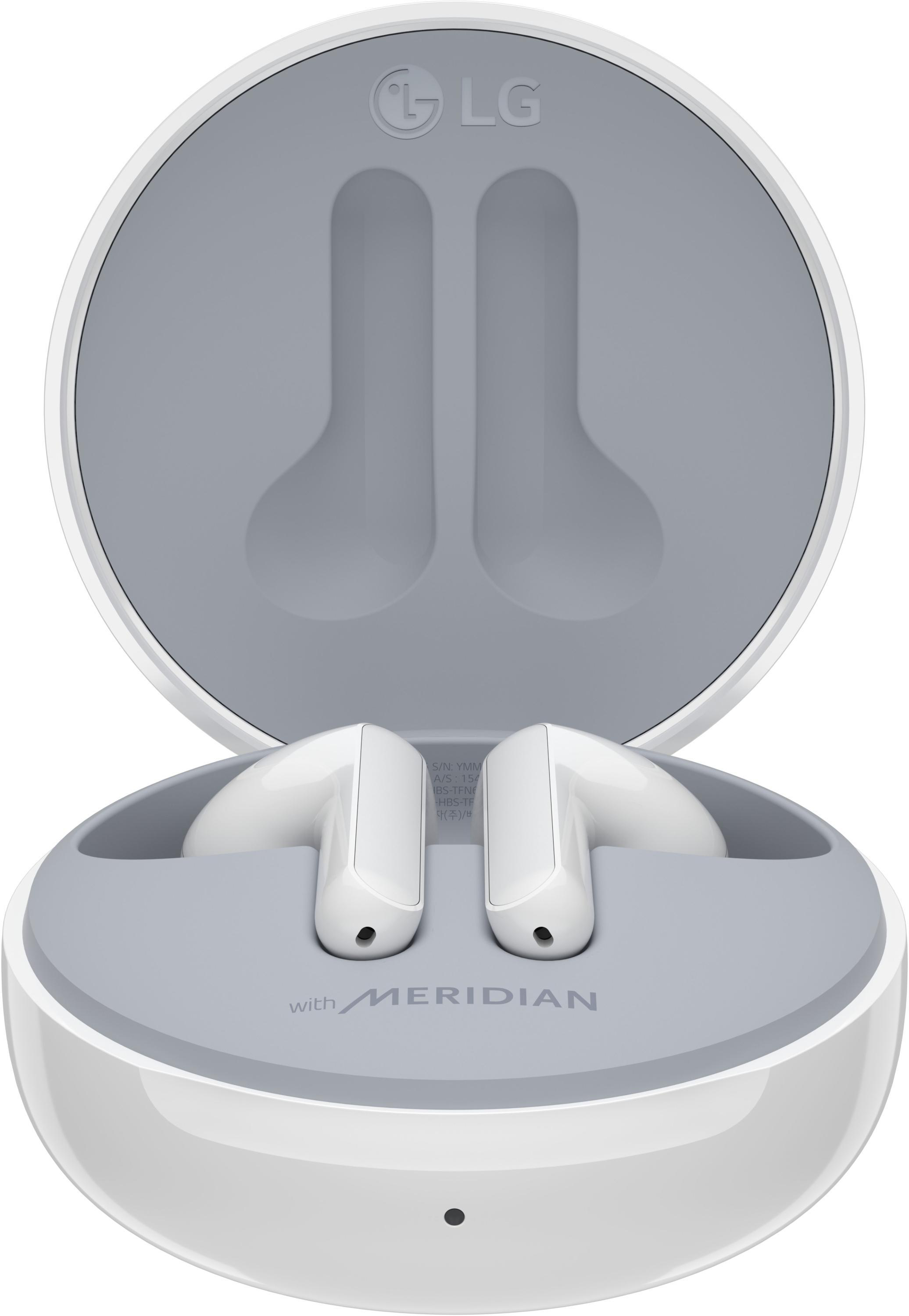 LG In-ear Kopfhörer Weiß/Sour Lemon Bluetooth HBS-FN4.APL2S,