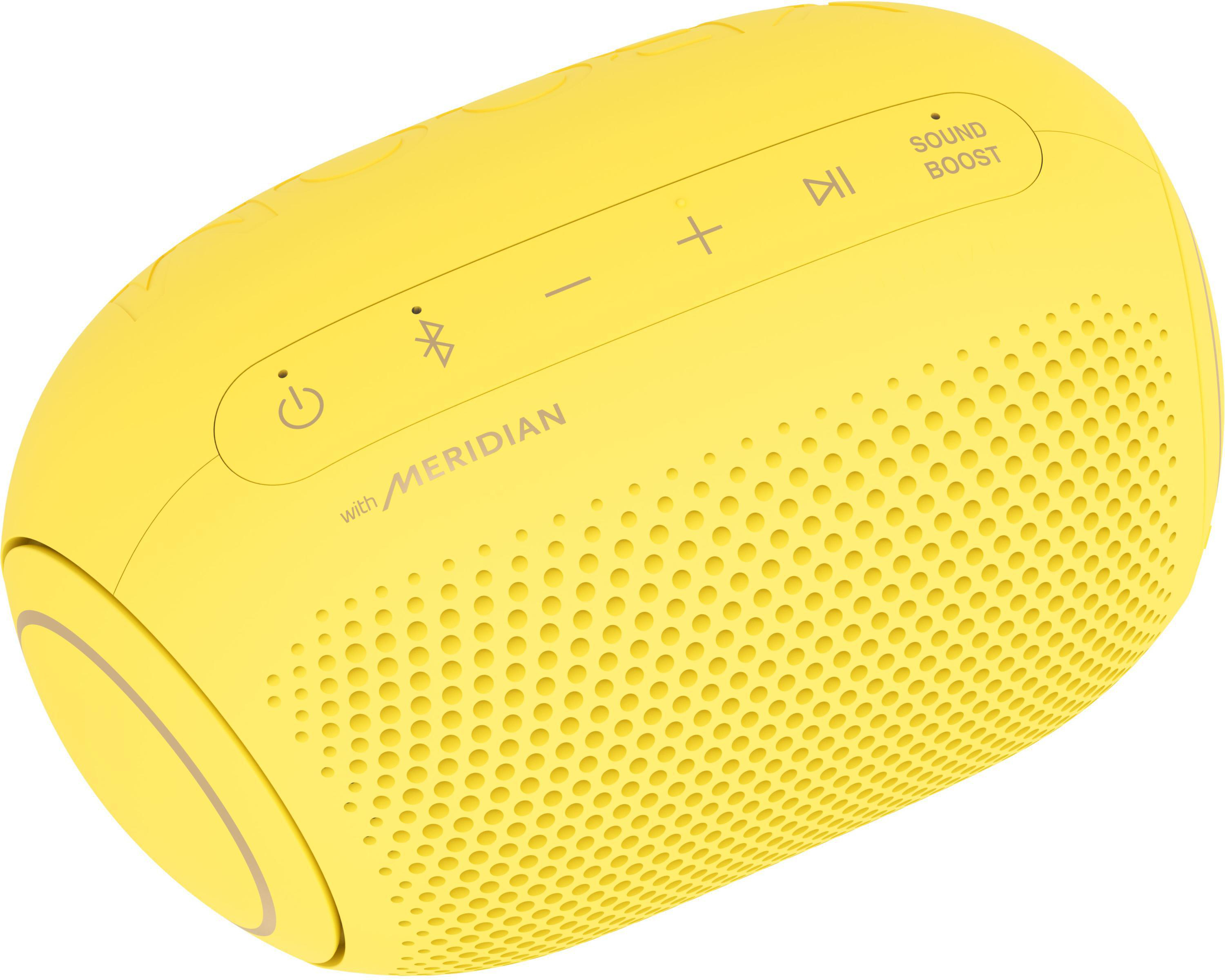 LG HBS-FN4.APL2S, In-ear Kopfhörer Bluetooth Weiß/Sour Lemon