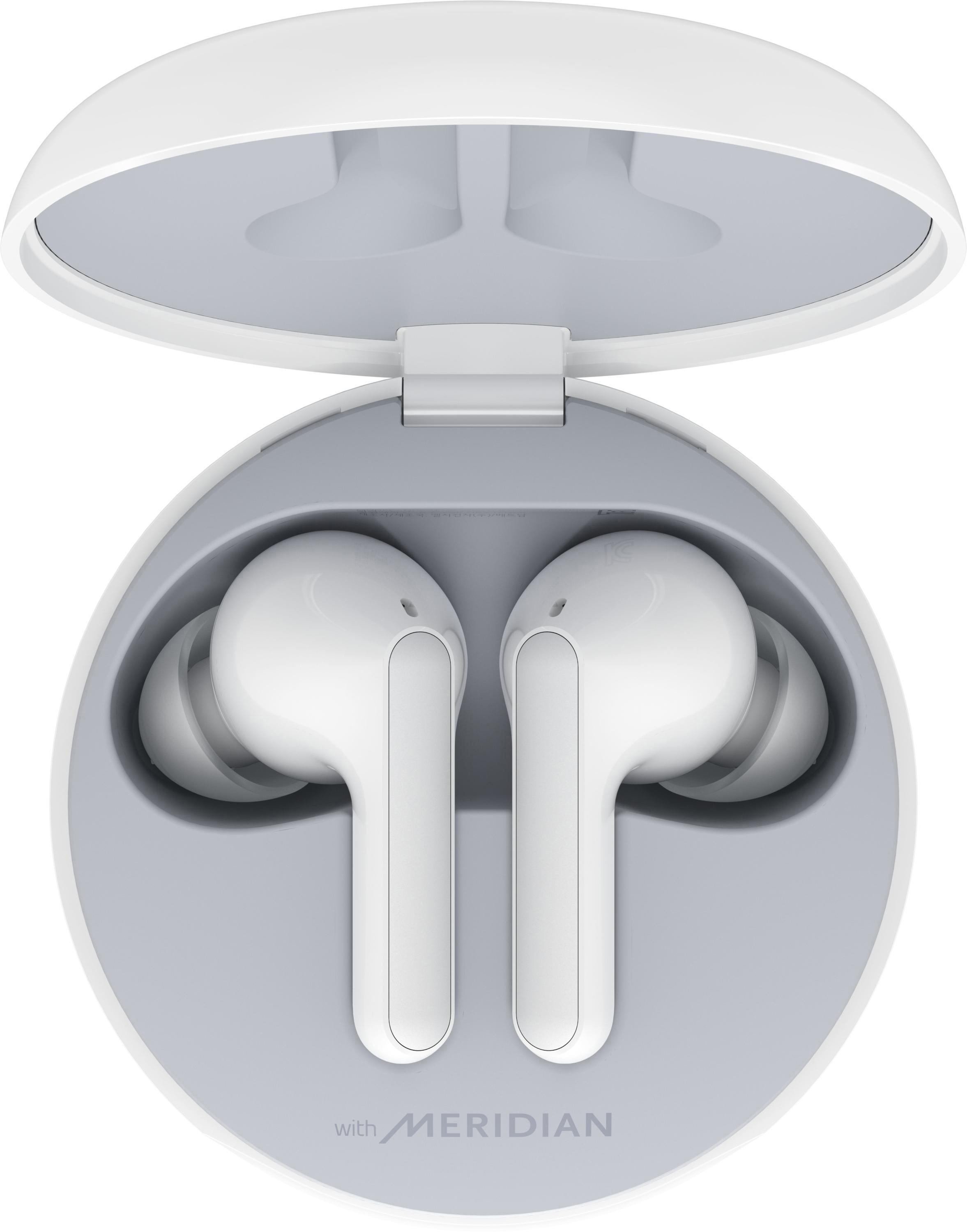 LG HBS-FN4.APL2P, In-ear Kopfhörer Bluetooth Weiß/Bubble Gum
