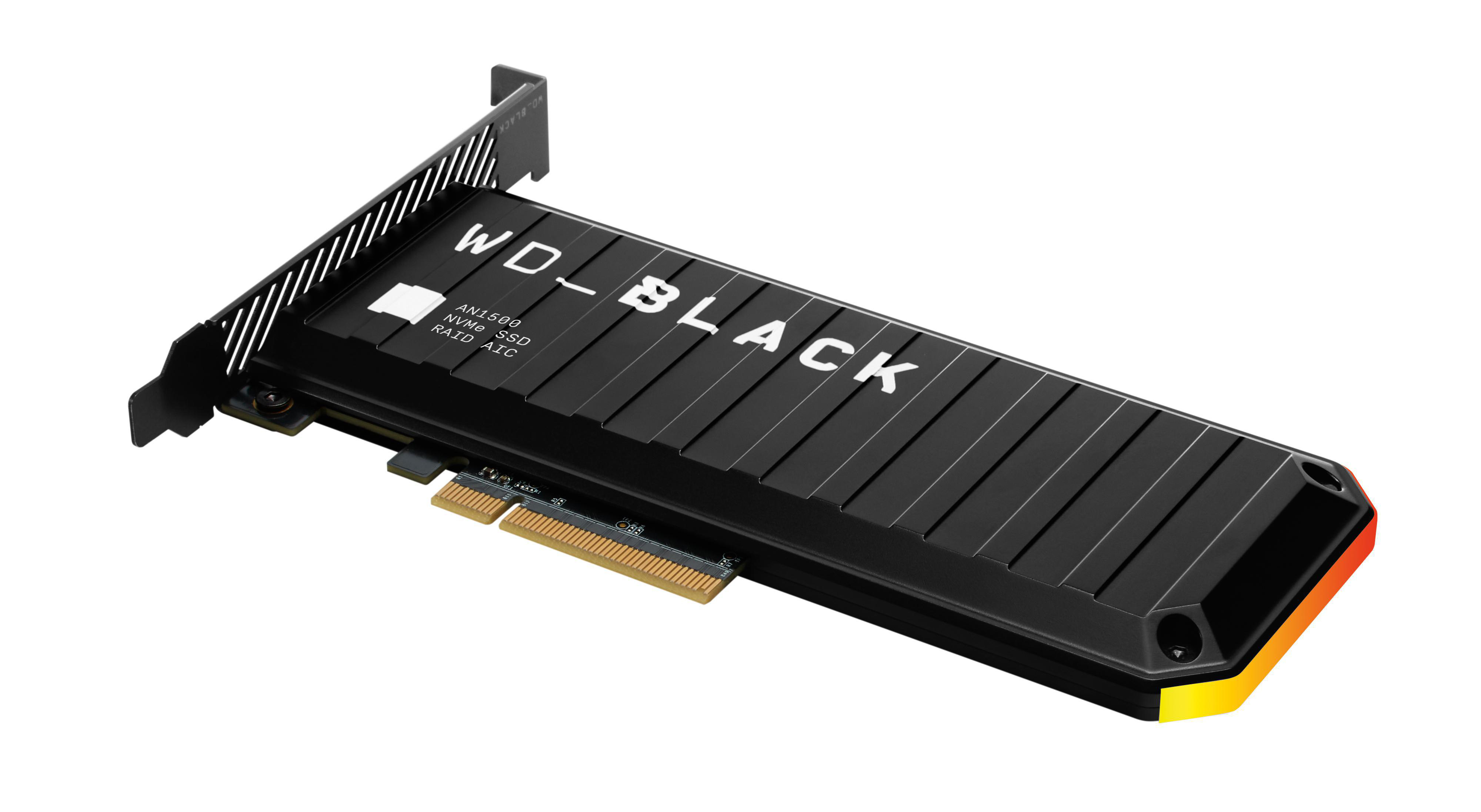 SSD via 4 PCIe, intern WD_BLACK Bulk, TB Speicher AN1500 M.2