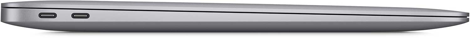 APPLE MacBook Air 13" M1 256 GB Space Gray Edition 2020 QWERTY (MGN63)