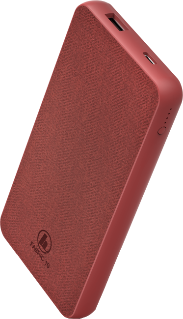 HAMA Powerbank Fabric 10 10000 mAh Chili Pepper (187258)