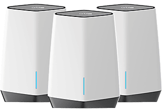 NETGEAR SXK80B3 Orbi Pro WiFi 6 - AX6000 Tri-band - WLAN Mesh System (Weiss/Schwarz)