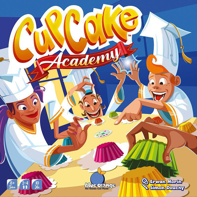 Cupcake ORANGE Gesellschaftsspiel Academy Mehrfarbig BLUE