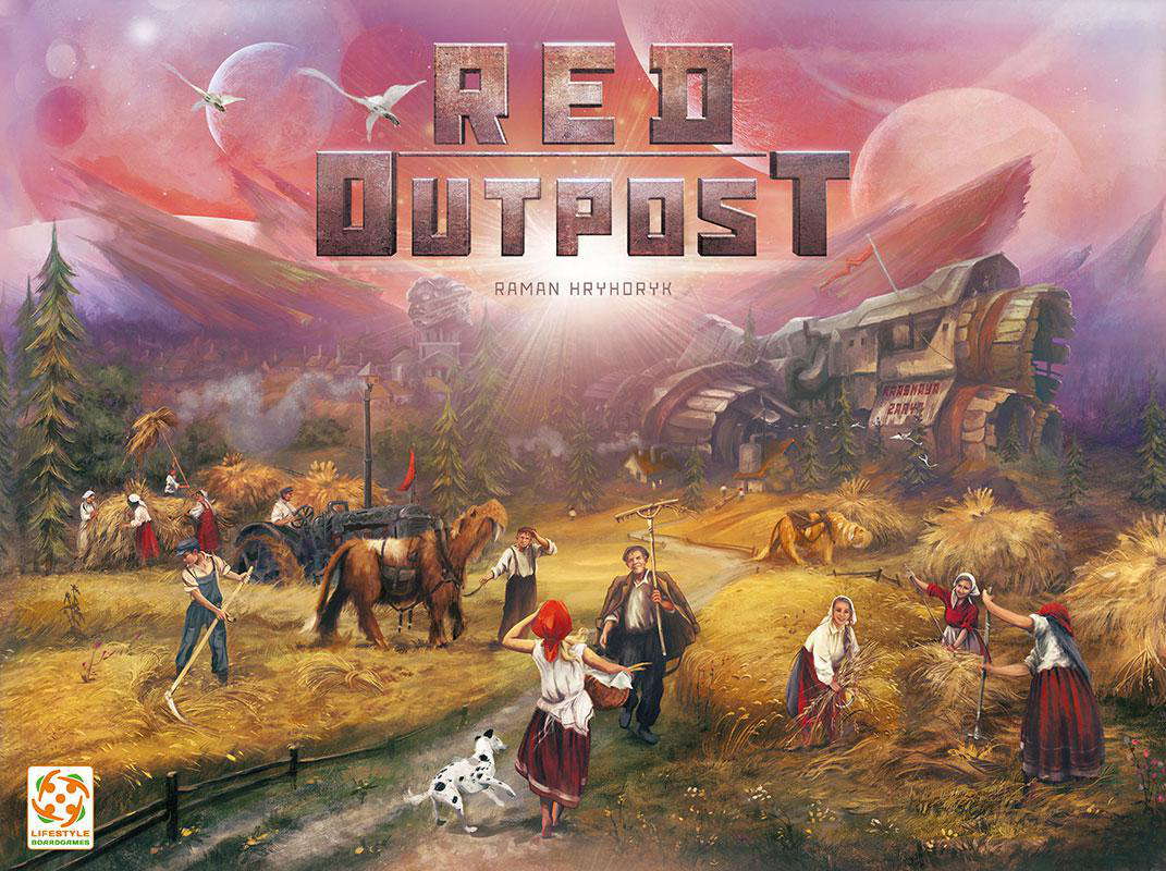 Outpost LIFESTYLE Red Mehrfarbig BOARDGAMES Gesellschaftsspiel
