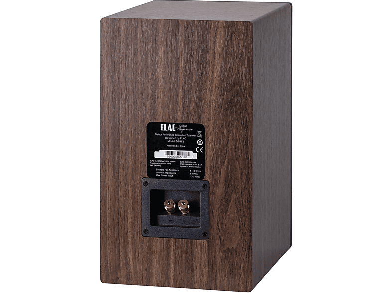 Thumbnail - ELAC Debut Reference B6 1 Paar HiFi Lautsprecher (Aramid-Faser verstärkt, Schwarz/Holz