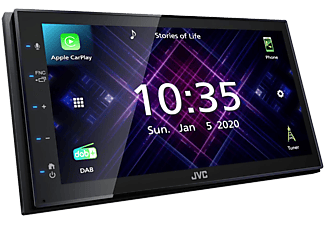 JVC KW-M565DBT - Système multimédia DAB+ (2 DIN (double-DIN), Noir)