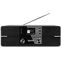 Technisat Digitradio 370 CD IR, DAB+, FM, internetradio en CD - zwart