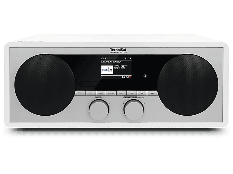 Technisat DigitRadio 451 CD IR, Weiß; Komaktanlage