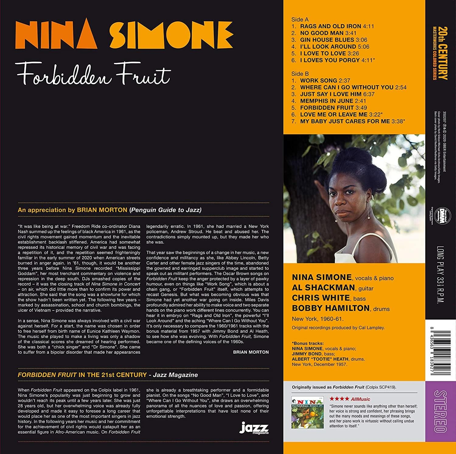 - Forbidden Nina (Vinyl) Simone - Fruit