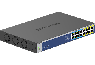 NETGEAR GS516UP - Switch (Grau/Blau)