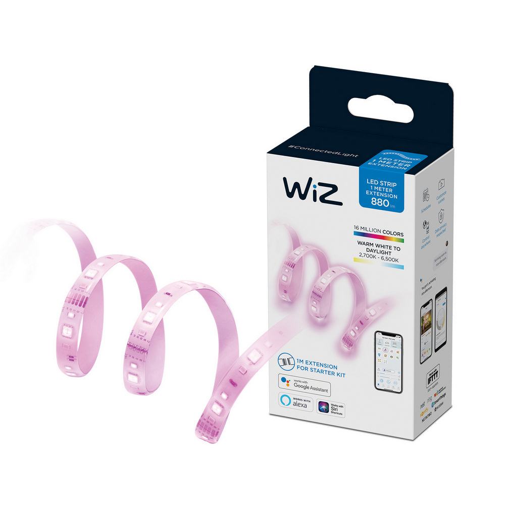 Wiz Tira Led wifi 1600lm rgbw 1 metro luces 1m 880lm de 2m luz blancacolor y bluetooth 800lm