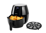 Heißluft-Fritteuse 4l Schwarz