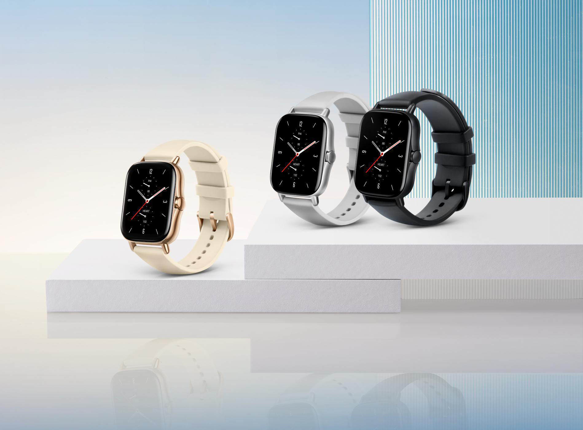 AMAZFIT A1969 GTS 2, Smartwatch, 70 mm + 100 mm, Urban Grey