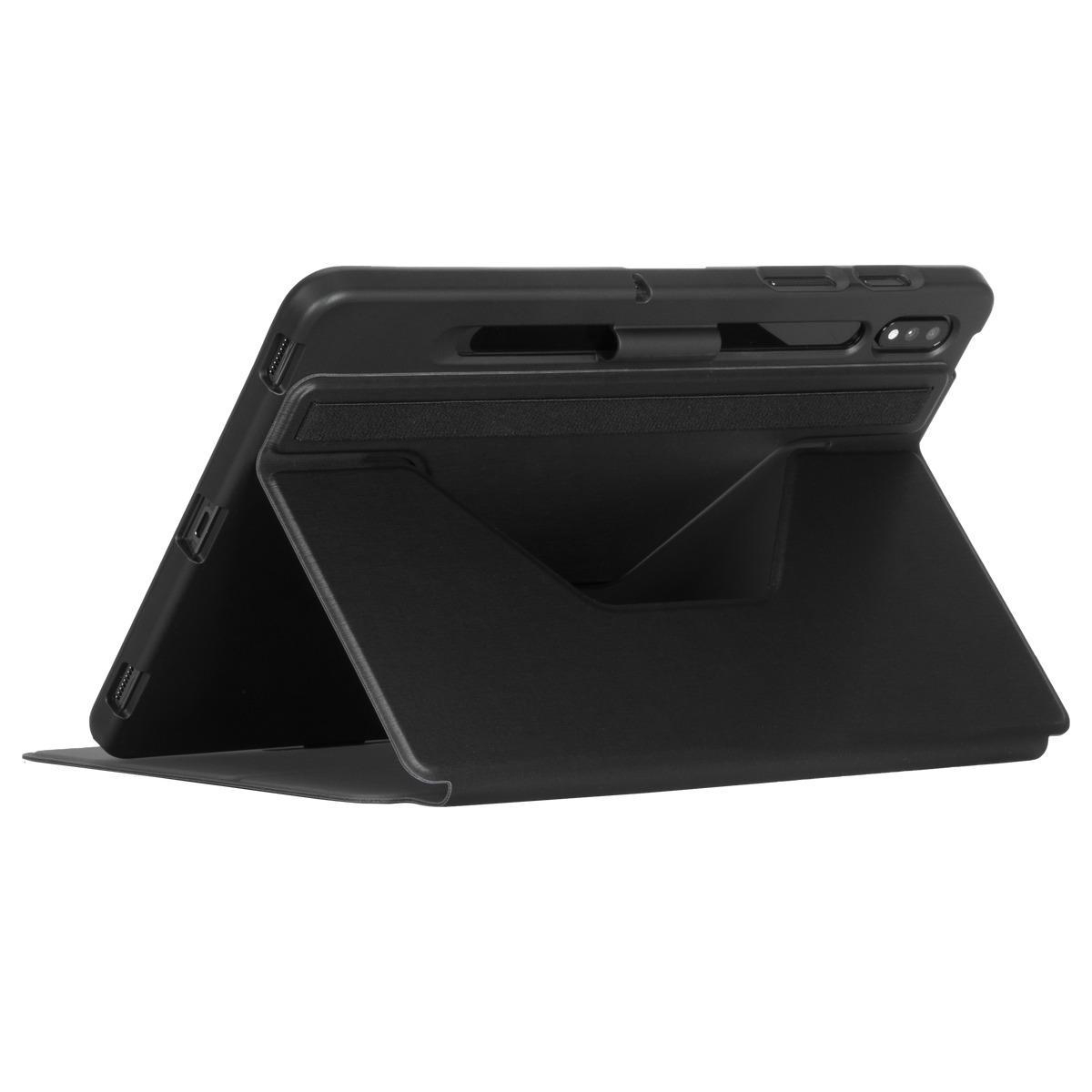 TARGUS THZ876GL, Bookcover, Samsung, Tab S7, Schwarz