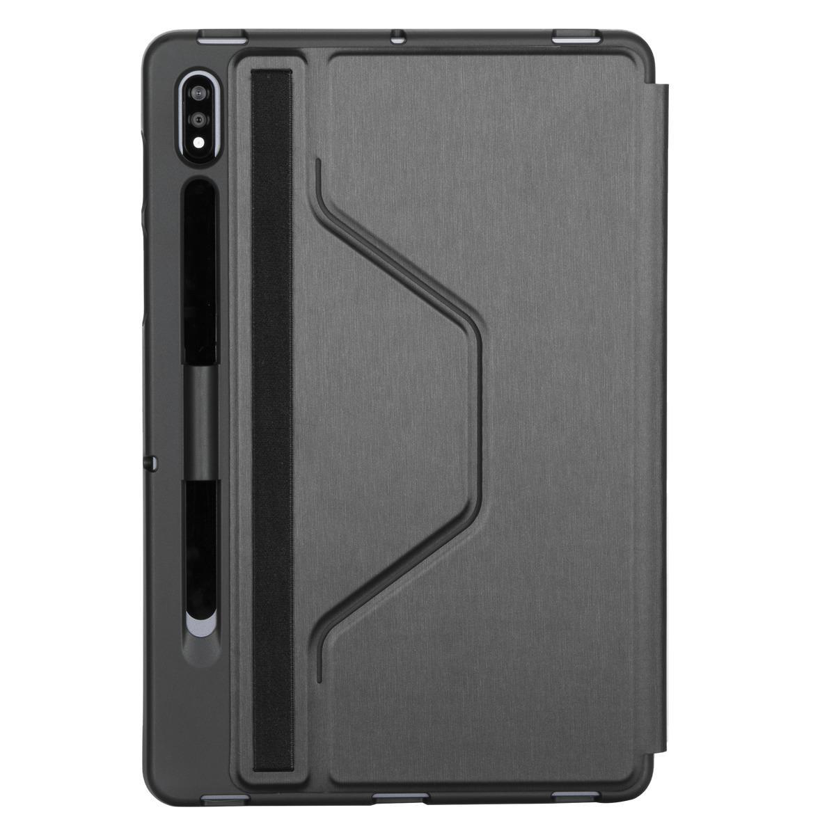 TARGUS THZ876GL, Bookcover, Samsung, Tab S7, Schwarz