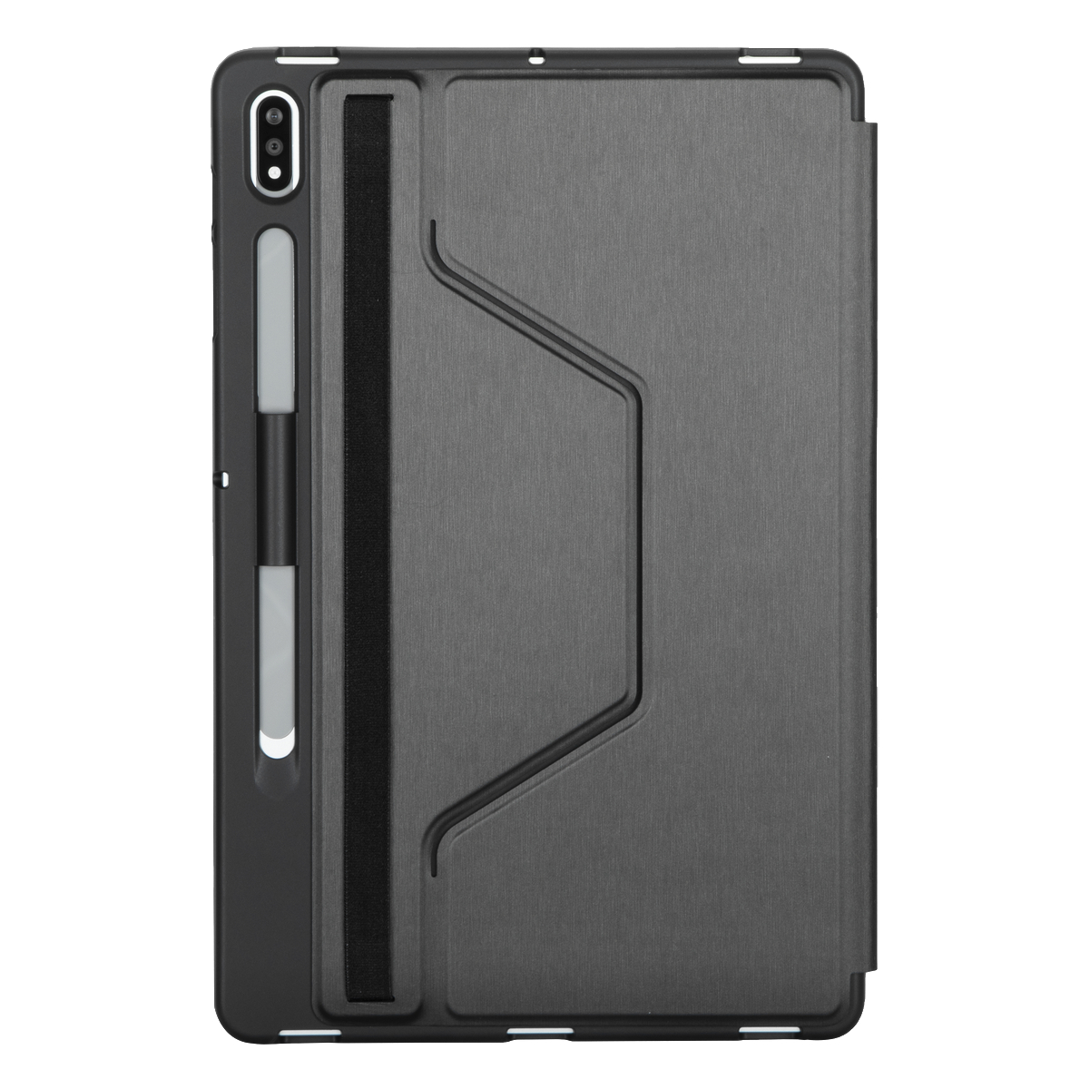 TARGUS THZ877GL, Bookcover, Samsung, Tab S7+, Schwarz