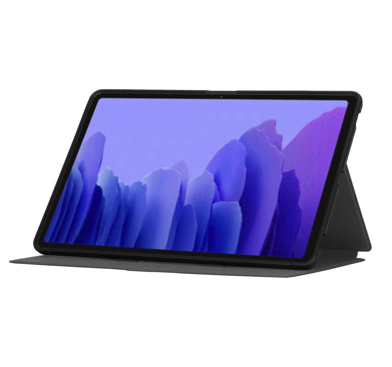 TARGUS THZ877GL, Bookcover, Samsung, Tab S7+, Schwarz