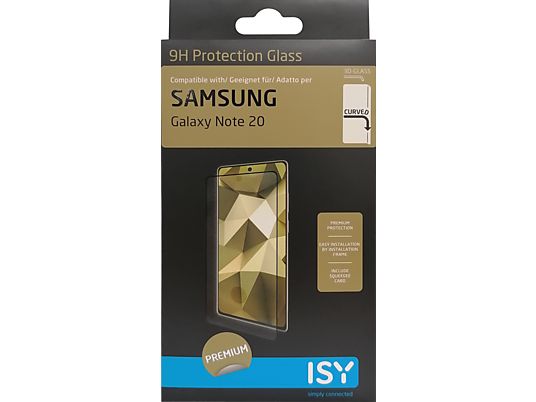 ISY IPG-5106-3D - Schutzglas (Passend für Modell: Samsung Galaxy Note 20)