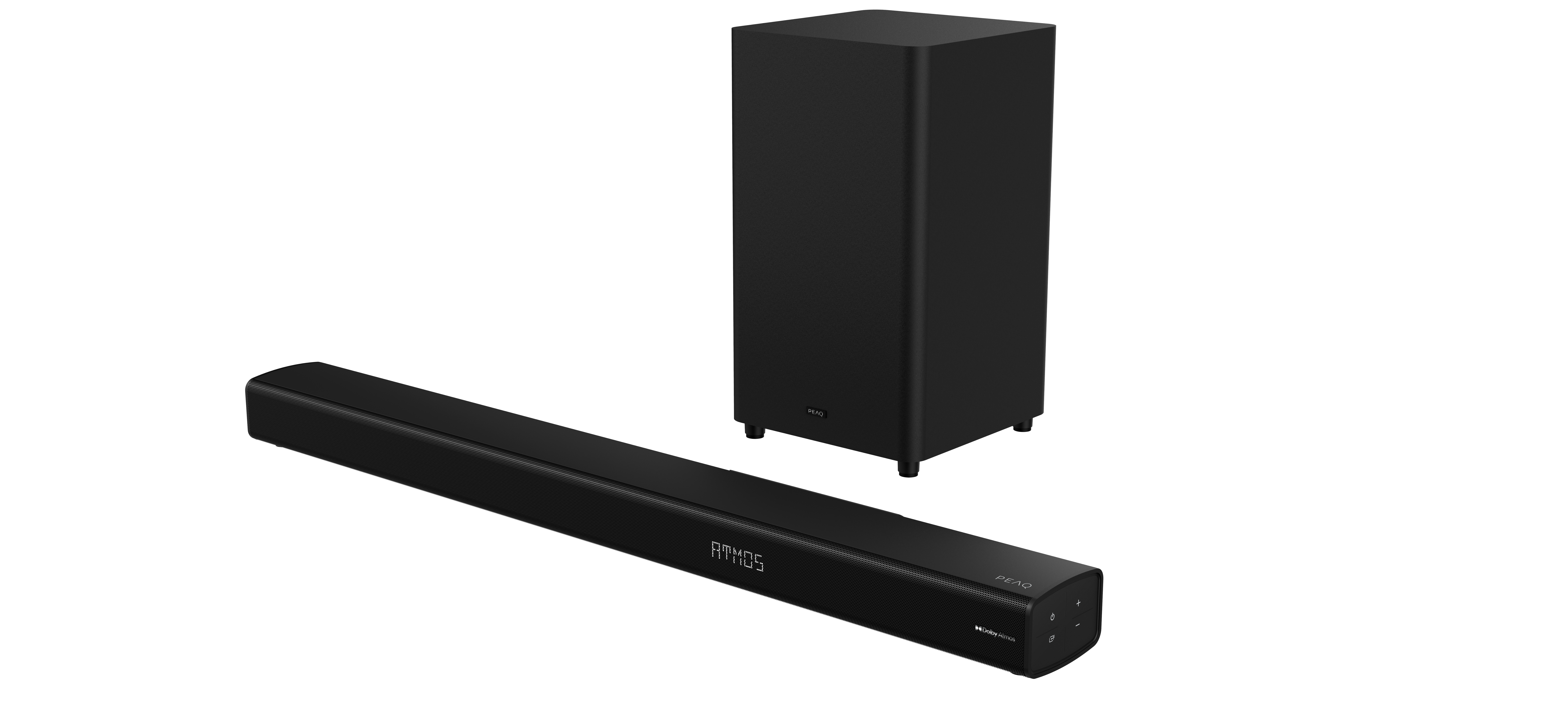 PEAQ 400 Soundbar 3.1. Dolby Atmos, Schwarz