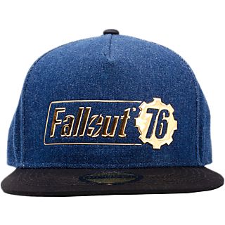 DIFUZED Fallout 76: Fallout Logo Badge - Berretto (Blu)
