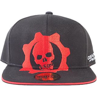DIFUZED Gears of War: Red Helmet - Kappe (Schwarz)