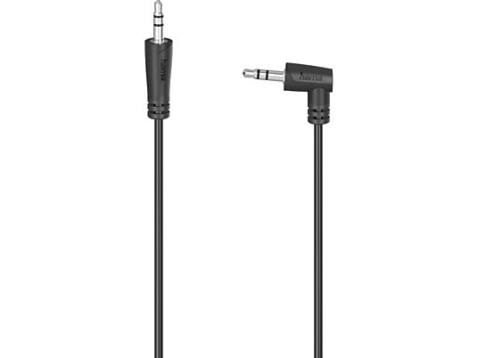 HAMA 200722 CABLE AUX3 M/M 0.5M - Câble audio (Noir)