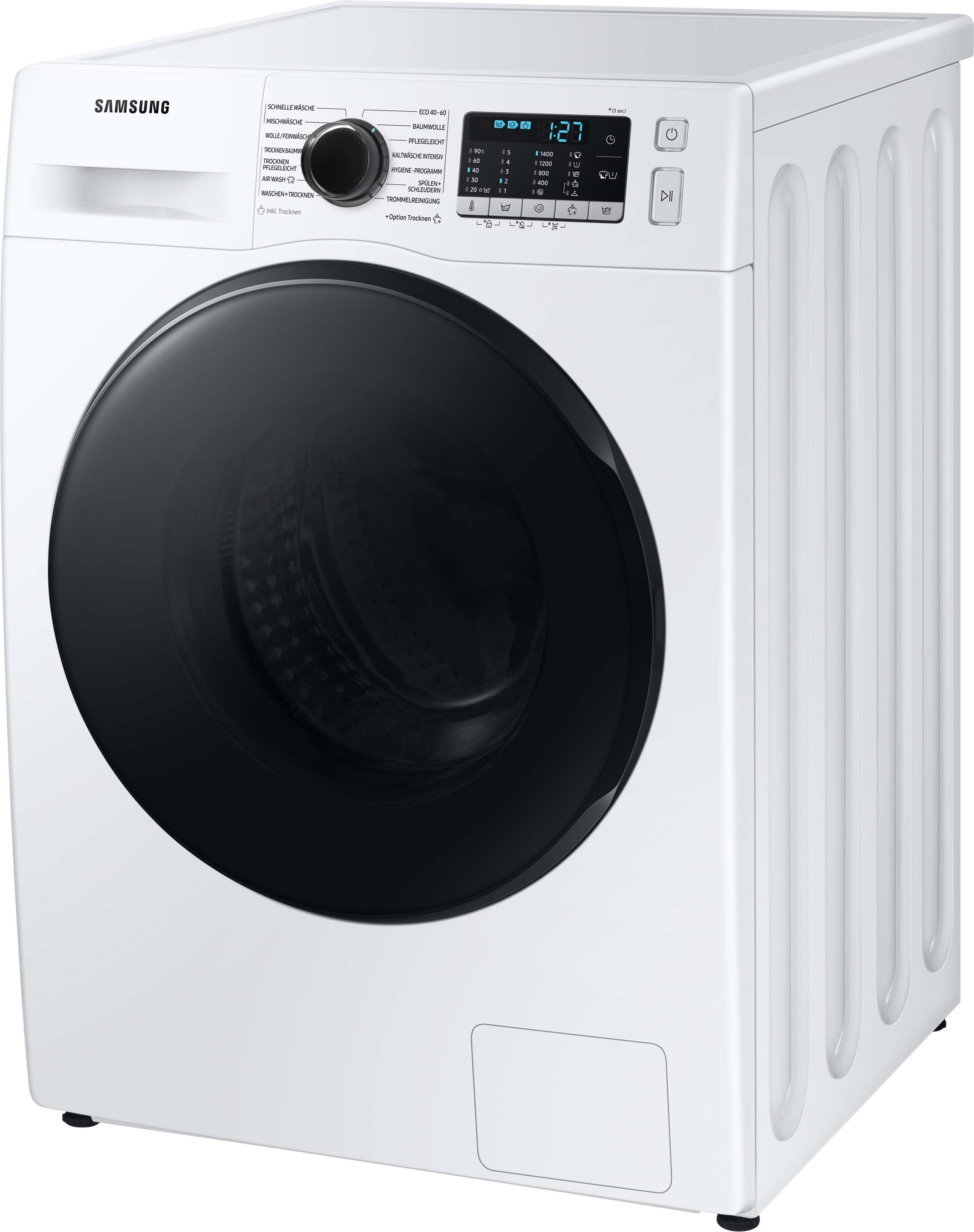 SAMSUNG WD91TA049BE/EG Waschtrockner (9 kg / 6 kg, 1400 U/Min.)