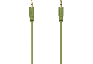 HAMA FLEXI-SLIM CABLE AUX3 M/M 0.75M - Câble audio (Vert)