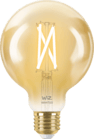 WiZ Smarte Lampe G95, Wi-Fi, 50W, E27, 640lm, Filament, Kugelform (78679300)