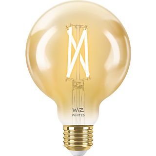 PHILIPS WiZ Smarte Lampe G95, Wi-Fi, 50W, E27, 640lm, Filament, Kugelform (78679300)