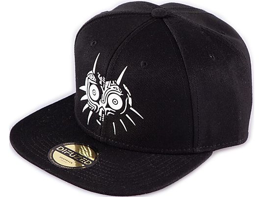 DIFUZED Zelda: White Majora's Mask - Casquette (Noir)